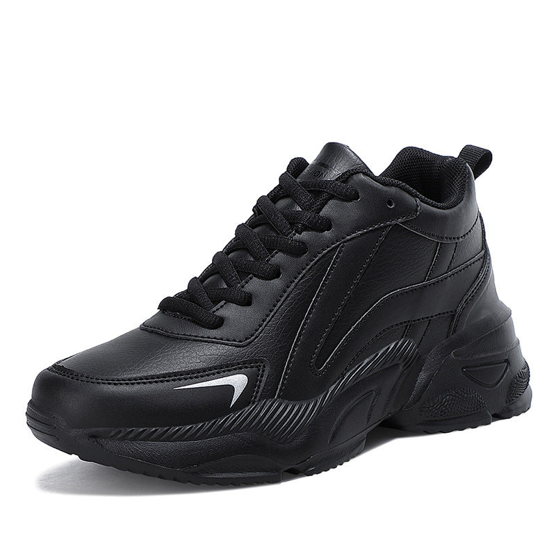 Damen Sportliche Sneaker aus hochwertigem Kunstleder mit dämpfender Sohle