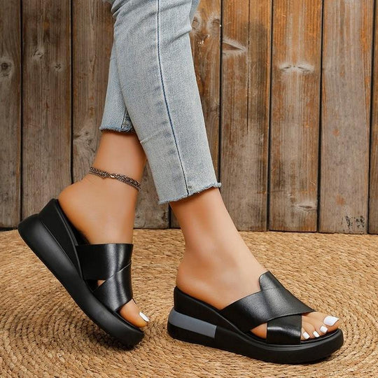 Damen Komfortable Riemensandalen mit modischem Design R&B