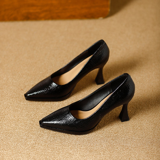 Damen elegante Spangenpumps mit modischem Blockabsatz R&B
