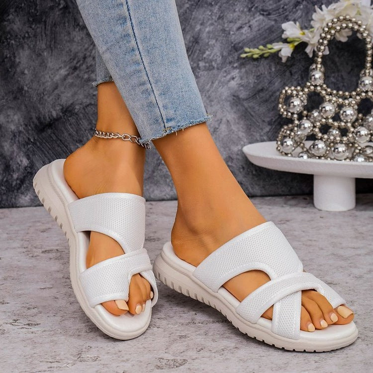 Damen Komfortable Riemchensandalen mit atmungsaktivem Obermaterial R&B