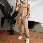 Herren Flanelljacke mit praktischen Taschen