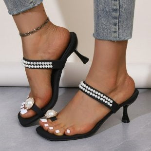 Damen Glamouröse Absatzsandalen R&B