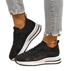 Damen Atmungsaktive Sneakers aus Netzmaterial R&B