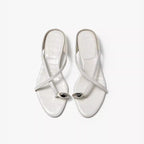 Damen Elegante Riemensandalen mit modischem Kettenakzent R&B