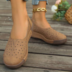 Damen Bequeme und luftige Slip-On Schuhe