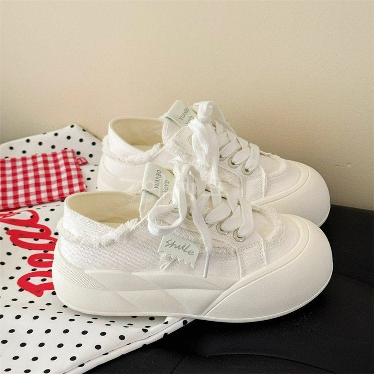 Damen Sportliche Sneakers mit lässigem Style und übergroßer Sohle R&B