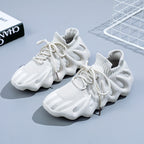 Damen elastische Sneakers mit rutschfester Sohle und atmungsaktivem Obermaterial R&B