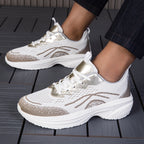 Damen Sportliche Laufschuhe mit atmungsaktiver Mesh-Oberfläche und flexibler Dämpfung