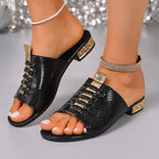Damen Elegante Riemensandalen mit Charme R&B