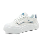 Damen Trendige Plateau Sneakers mit bequemer Dämpfung R&B