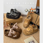 Damen modische Freizeit-Sneaker mit verspieltem Schleifen-Design und weichem Obermaterial R&B