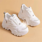 Damen Sportliche Chunky Sneakers mit gepolsterter Sohle und atmungsaktivem Obermaterial R&B