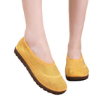 Damen Slip-On Badeschuhe mit atmungsaktivem Obermaterial und rutschfester Sohle R&B