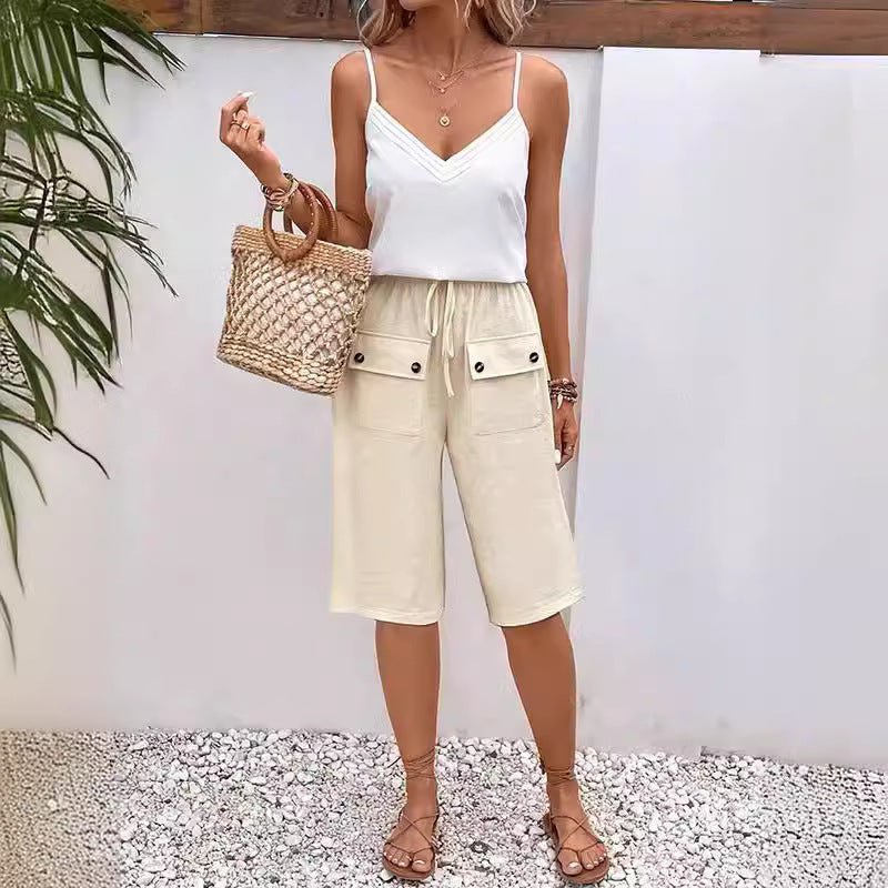 Damen lässige Sommer Shorts R&B