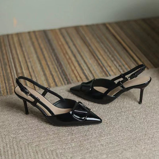 Damen Slingback-Pumps mit elegantem Design und hohem Absatz R&B