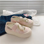 Damen Komfortable Slip-On Sandalen mit elastischen Riemen und dämpfender Sohle