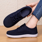 Damen Atmungsaktive Sneaker mit elastischem Lederoberteil R&B