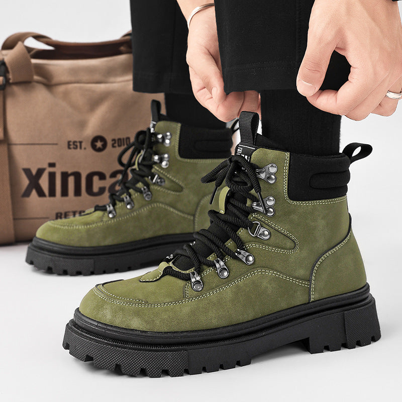 Damen robuste Winterstiefel mit rutschfester Profilsohle und atmungsaktivem Obermaterial