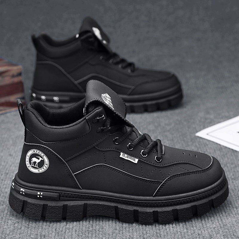 Damen robuste High-Top Stiefel mit verstärkter Sohle R&B