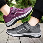 Damen Sportliche Outdoor-Sneaker mit verstellbarem Klettverschluss und rutschfester Sohle R&B