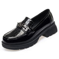 Damen Elegante Mokassins mit modischem Schmuckdetail