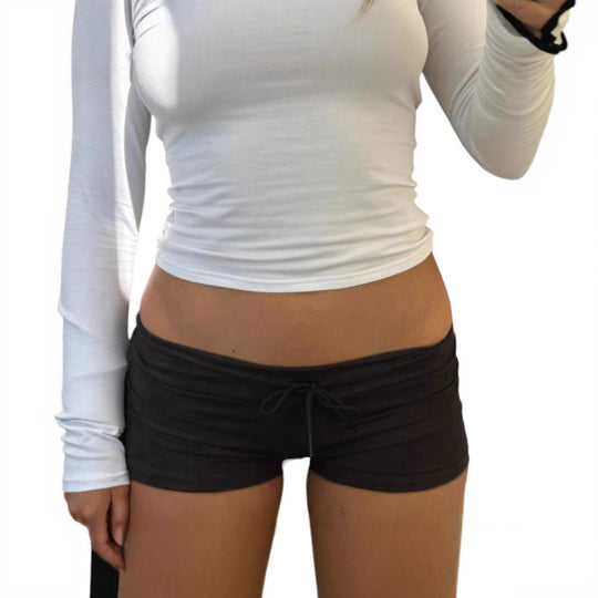 Damen Sportliche Shorts mit Sternenprint und elastischem Bund R&B