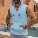 Herren Kapuzen-Workout-Shirt R&B