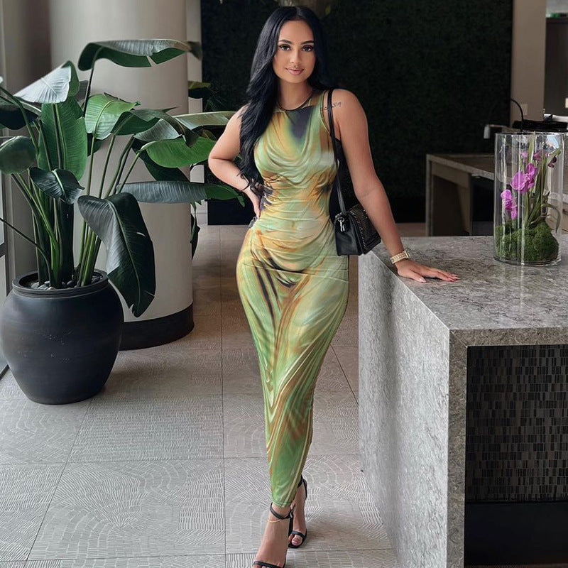 Damen Elegantes Cocktail-Kleid mit raffiniertem Schnitt R&B