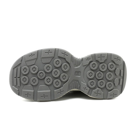 Damen sportliche Lauf Sneakers mit atmungsaktiver Mesh-Oberfläche und dämpfender Sohle R&B
