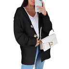 Damen Übergroßer Strickcardigan R&B