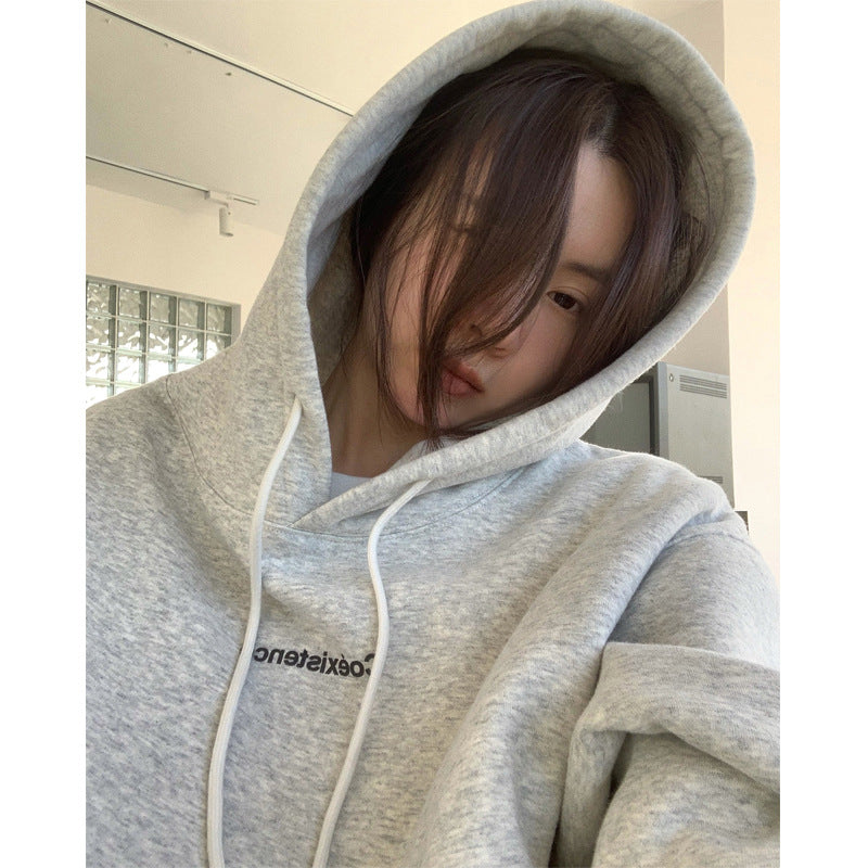 Damen Hoodie mit lässigem Schnitt und praktischem Kängurutaschen-Design