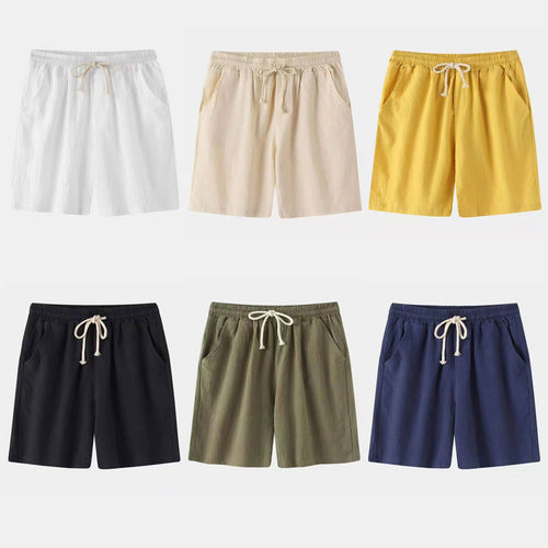 Herren Bermuda-Shorts mit elastischem Bund und seitlichen Taschen R&B