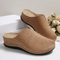 Damen Komfortable Clogs mit eleganter Spitzenstruktur und ergonomischem Fußbett R&B