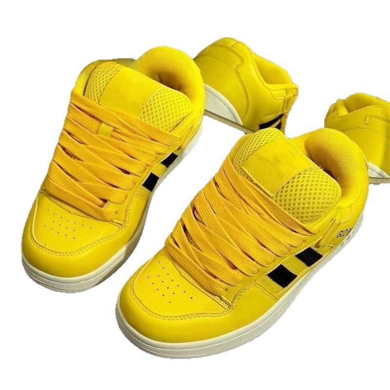 Damen Sportliche Sneakers mit atmungsaktivem Mesh und eleganter Schnürung R&B