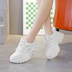 Damen Chunky Sneakers mit hochdämpfender Sohle und atmungsaktiver Oberseite R&B