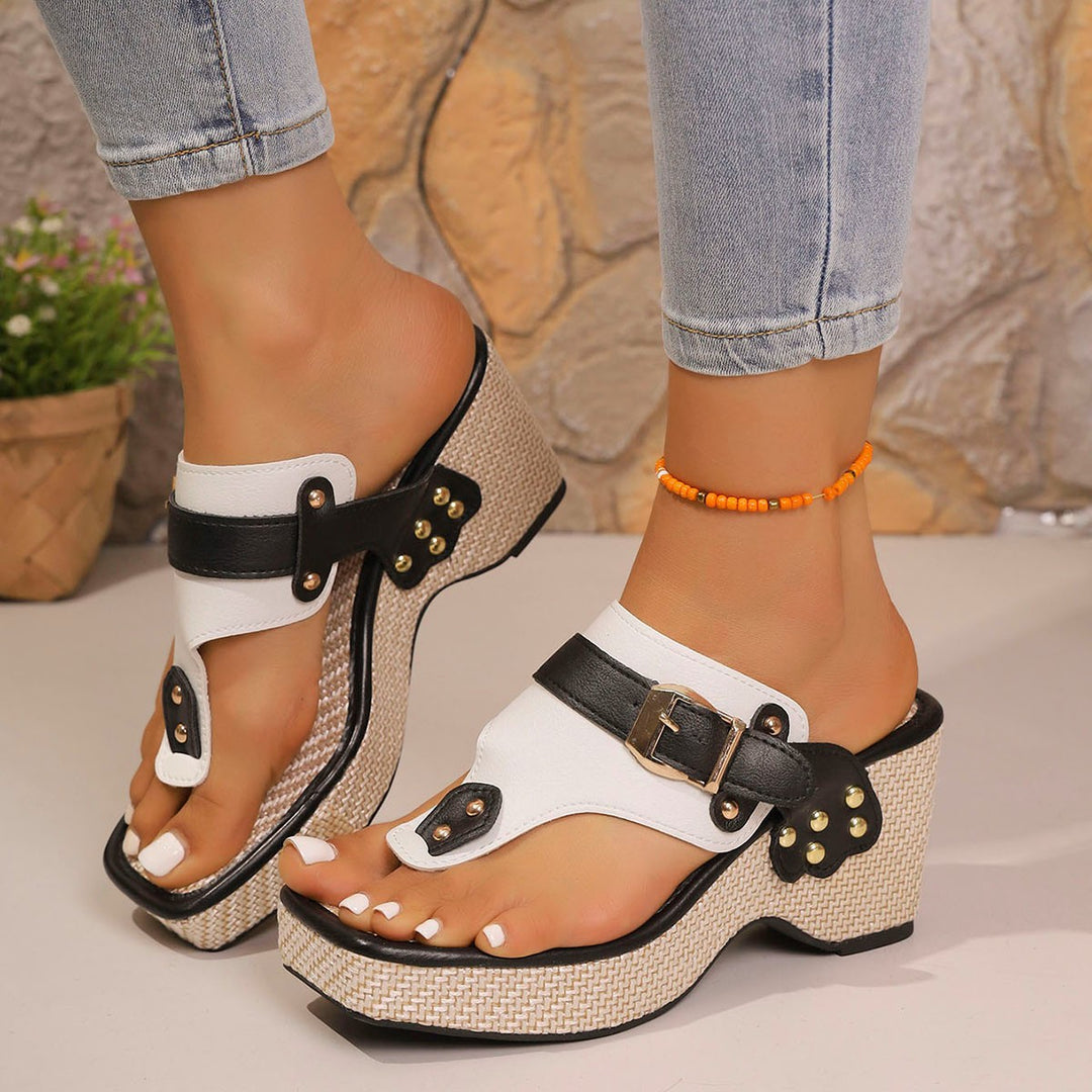 Damen Plateau-Sandalen R&B