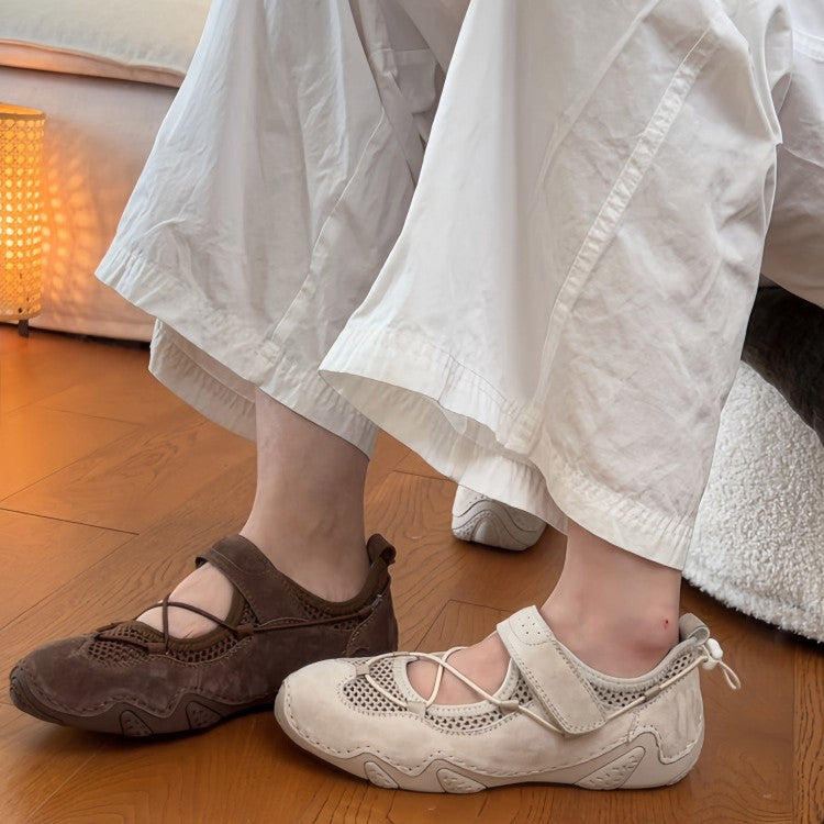 Damen Komfortable Freizeitschuhe mit atmungsaktivem Obermaterial und verspieltem Design R&B