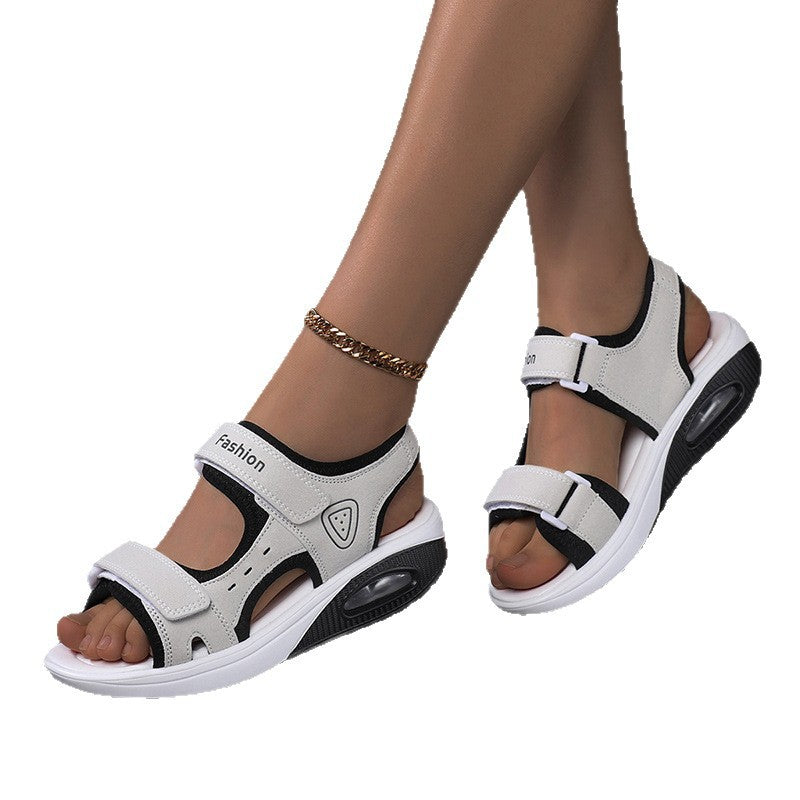 Damen Sportliche Sandalen mit ergonomischer Unterstützung und verstellbarem Klettverschluss