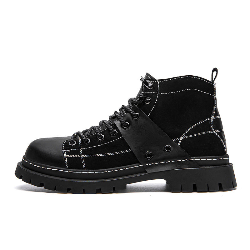Damen Robuste Schnürboots mit strapazierfähigem Obermaterial für Outdoor-Aktivitäten R&B