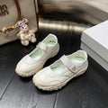 Damen Bequeme Sneaker mit elastischem Riemen und rutschfester Sohle R&B