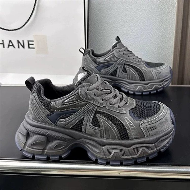 Damen Sportliche Laufschuhe mit atmungsaktivem Mesh-Obermaterial und gepolsterter Sohle R&B