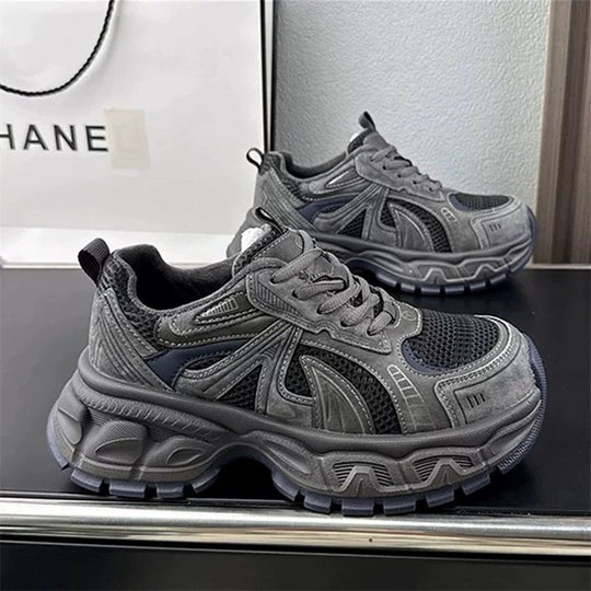 Damen Sportliche Laufschuhe mit atmungsaktivem Mesh-Obermaterial und gepolsterter Sohle R&B