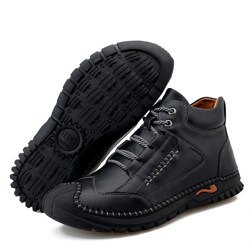 Herren Robuste und stylische Wanderschuhe mit rutschfester Sohle und atmungsaktiver Konstruktion R&B