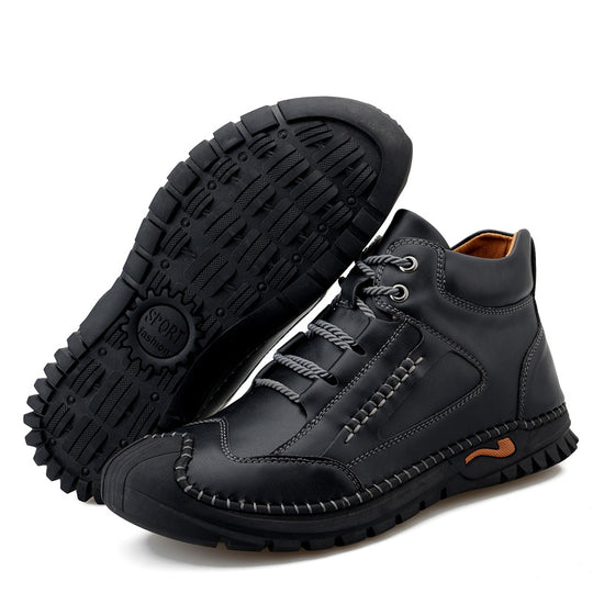 Herren Robuste und stylische Wanderschuhe mit rutschfester Sohle und atmungsaktiver Konstruktion R&B