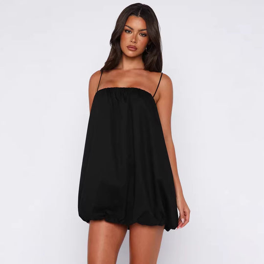 Damen Luftiges Sommerkleid mit Punkten R&B