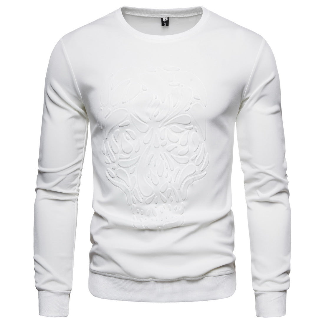 Herren Sweatshirt mit einzigartigem Totenkopfdesign