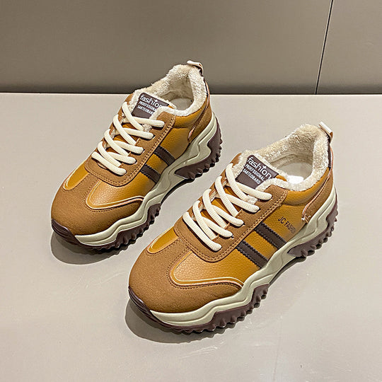 Damen modische Sneakers mit atmungsaktivem Mesh-Obermaterial und dämpfender Laufsohle R&B