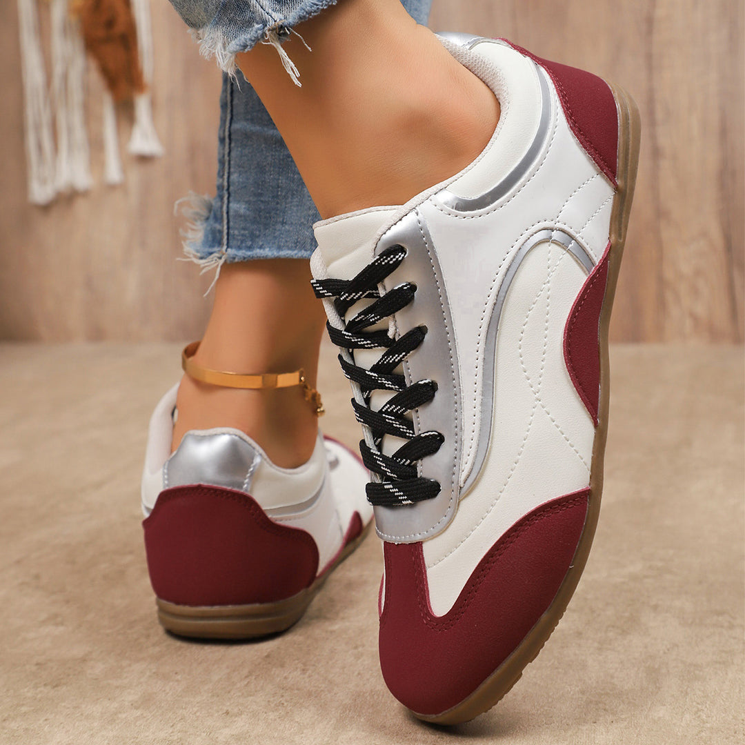 Damen Komfortable und stilvolle Freizeitsneaker R&B