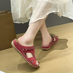 Damen Komfortable Riemchen-Sandalen mit elegantem Design und gepolsterter Sohle R&B