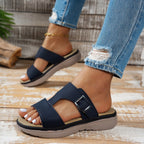 Damen Komfortable Riemchen-Sandalen mit Luftzirkulation